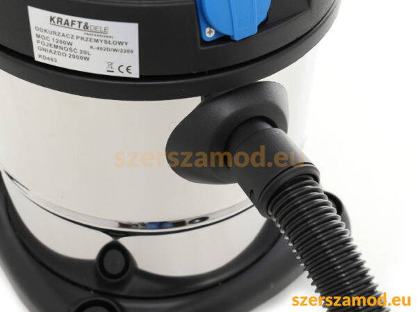Ipari porszívó száraz-nedves 20L 1200W - Image 13