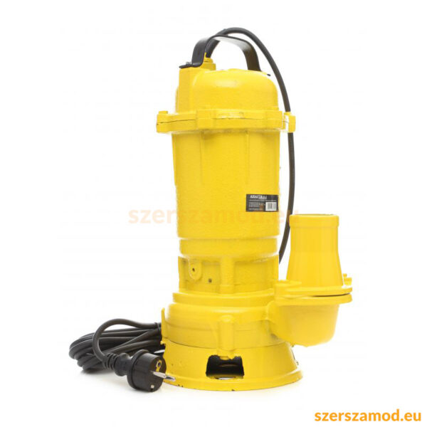 Öntvény darálós szivattyú 3100W, úszókapcsolóval - Image 4