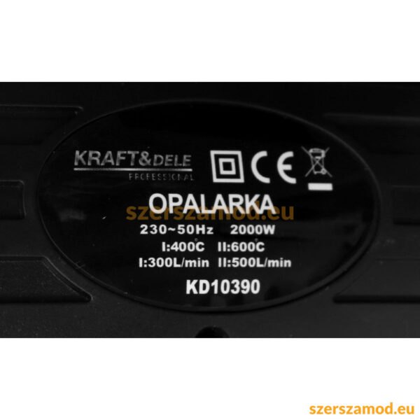 Elektromos hőlégfúvó 2000W - Image 11
