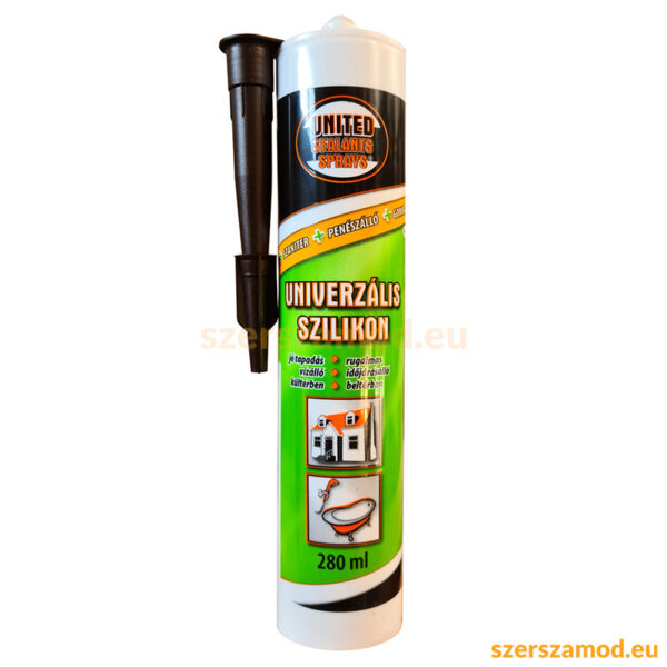 Univerzális szilikon 280ml barna