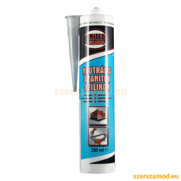 Neutrális szaniter szilikon 280ml fehér