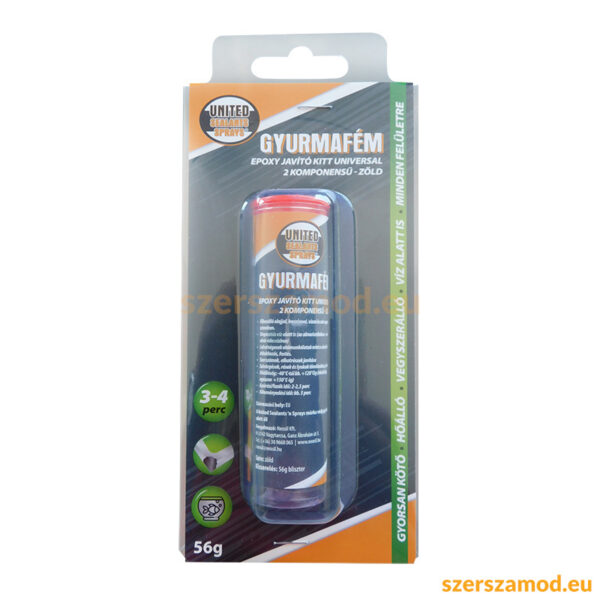 Gyurmafém - Epoxy kitt 56g