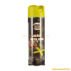 Jelölő Festék spray 500ml sárga