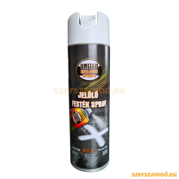 Jelölő Festék spray 500ml fehér