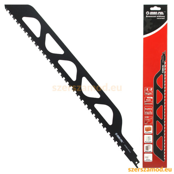 Téglavágó orrfűrészlap 455mm