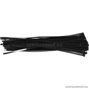 Kábelkötegelő 500, gyorskötöző x 7,6 mm fekete 50 db