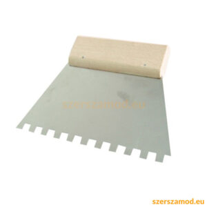 FA NYELŰ FOGAZOTT INOX SPATULYA - 180/8MM