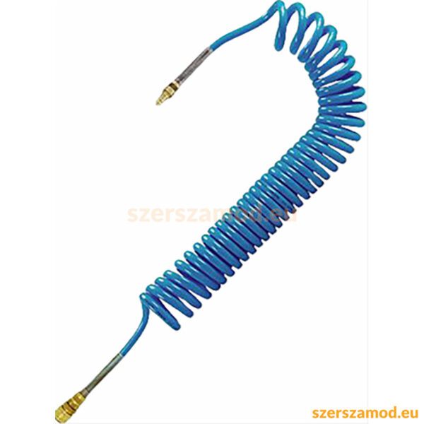 Spiráltömlő gyroscsatlakozóval kompresszorhoz 10m 8bar