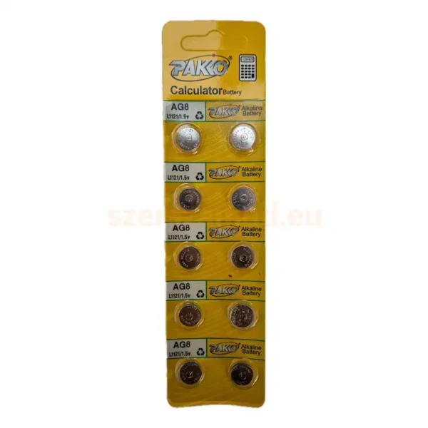 AG8 elem L1121 / 1,5v 10db