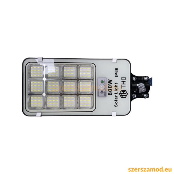 Napelemes LED lámpa mozgásérzékelővel 800W 48x22cm - Image 3