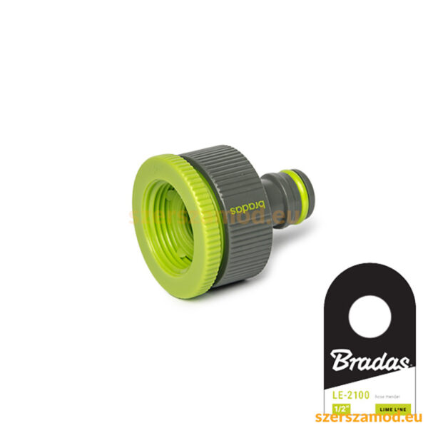 LIME EDITION csapcsatlakozó, belsőmenetes 1-3/4 colos