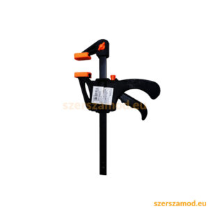 Egykezes pillanatszorító 43cm fekete-narancs (asztalos szorító)