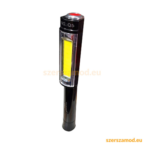 Mágneses LED-es munkalámpa 19cm elemes