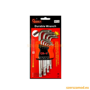 TORX készlet, rövid 9pcs