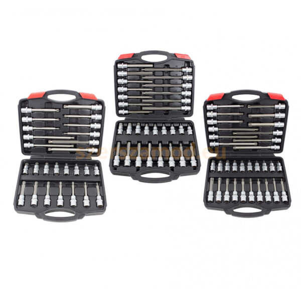 Dugókulcsos bitkészlet 88pcs (SPLINE, IMBUSZ, TORX)