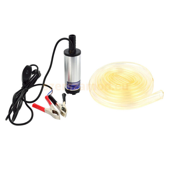 Olaj, üzemanyag merülő szivattyú mini 12volt 37mm