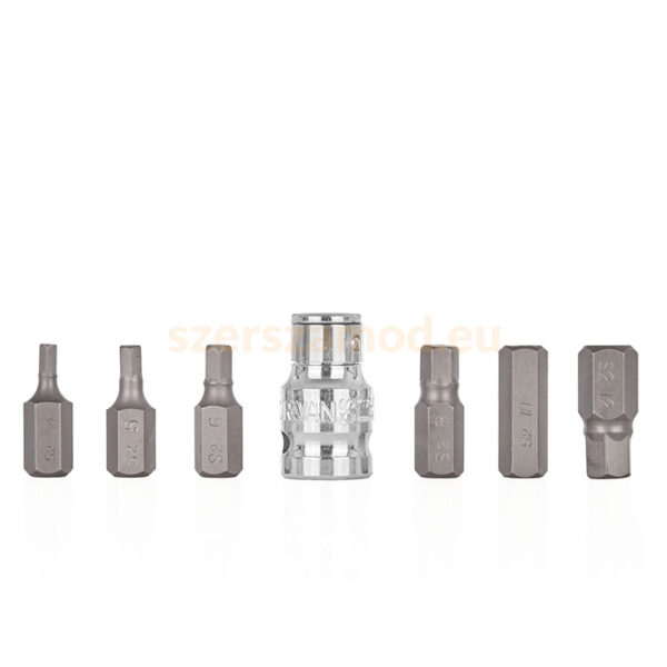 IMBUSZ bitkészlet H4-H12 7pcs