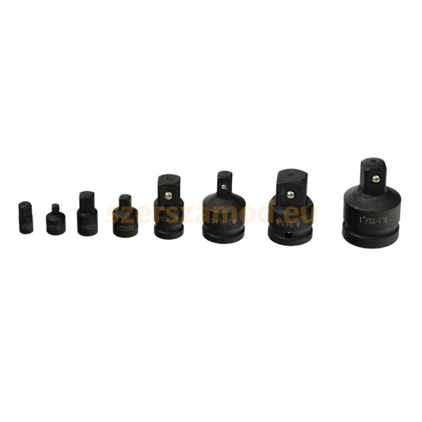Dugókulcs átalakító adapterkészlet 8pcs - Image 2