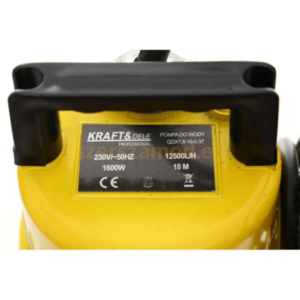 Merülő vízszivattyú 1600W - Image 3