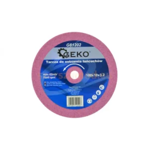 Köszörűkő 100 x 10 x 3.2mm, láncélező géphez korong