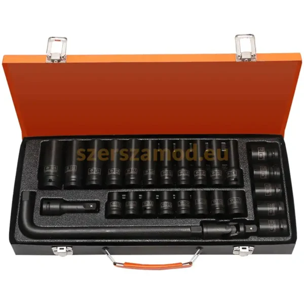 Üthető dugókulcskészlet 1/2 27pcs 8-24mm