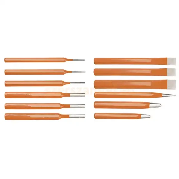 Lyukasztó, kiütő, pontozó készlet 12pcs
