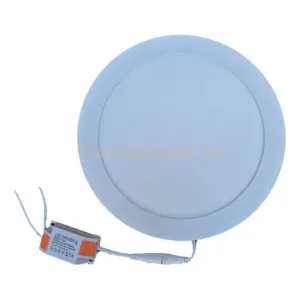LED beépíthető mennyezeti lámpa kör alakú 220mm 18W 6500K