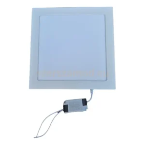LED beépíthető mennyezeti lámpa négyzet alakú 216 x 216mm 18W 6500K
