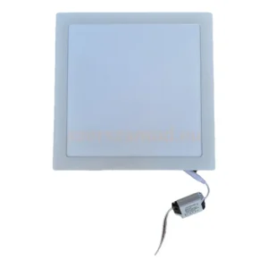 LED beépíthető mennyezeti lámpa négyzet alakú 292 x 292mm 24W 6500K