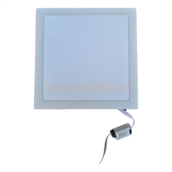 LED beépíthető mennyezeti lámpa négyzet alakú 292 x 292mm 24W 6500K