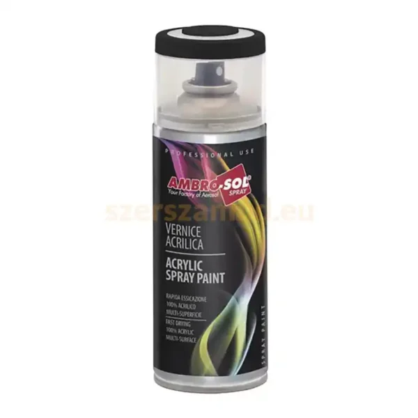 Többcélú acryl festék RAL 9005 fekete (lucid black) 400ml