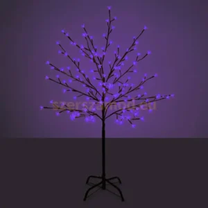 Dekorációs világító Fa - Lila - 92 LED - 120cm
