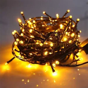 LED fényfüzér 50 + 2m, 300 LED, melegfehér