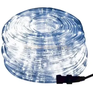 LED fénysor kinti/benti használatra, 10m, Hidegfehér