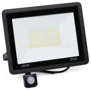 LED reflektor mozgásérzékelővel, 100W