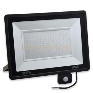 LED reflektor mozgásérzékelővel, 200W
