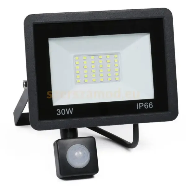 LED reflektor mozgásérzékelővel, 30W