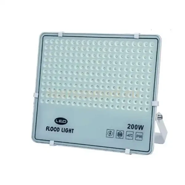 LED reflektor 200W, 50000 óra működési időtartam, fehér