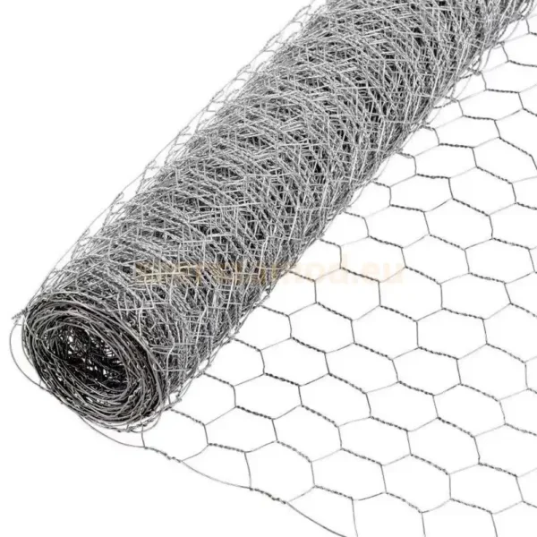 Tyúkháló/csirkeháló horganyzott 0,5m x 0,6 x 25m