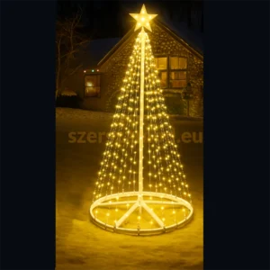 Karácsonyi LED fényfa