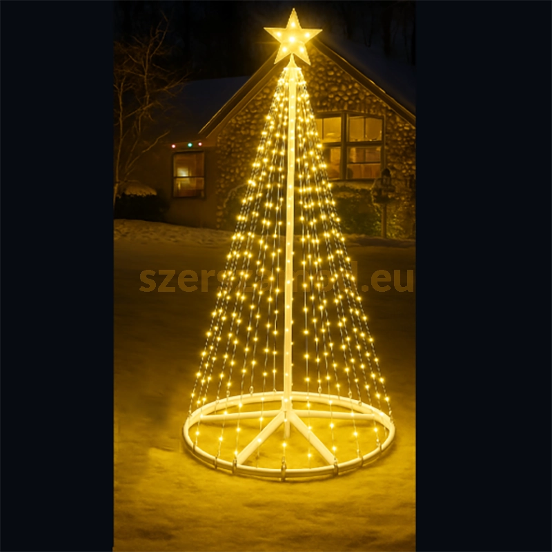Karácsonyi LED fényfa