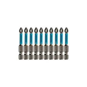 Behajtóhegy Torziós, Ütvefúróhoz PH2 x 50mm 10db