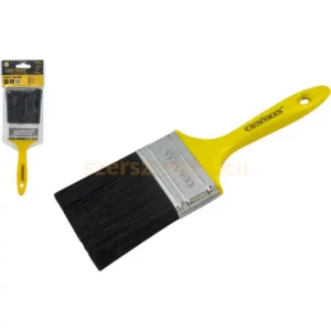 Ecset 1" Fekete Sörte PVC Nyelű