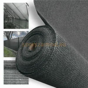 Árnyékoló Háló 90% 1,2x50 szürke (Belátásgátló)